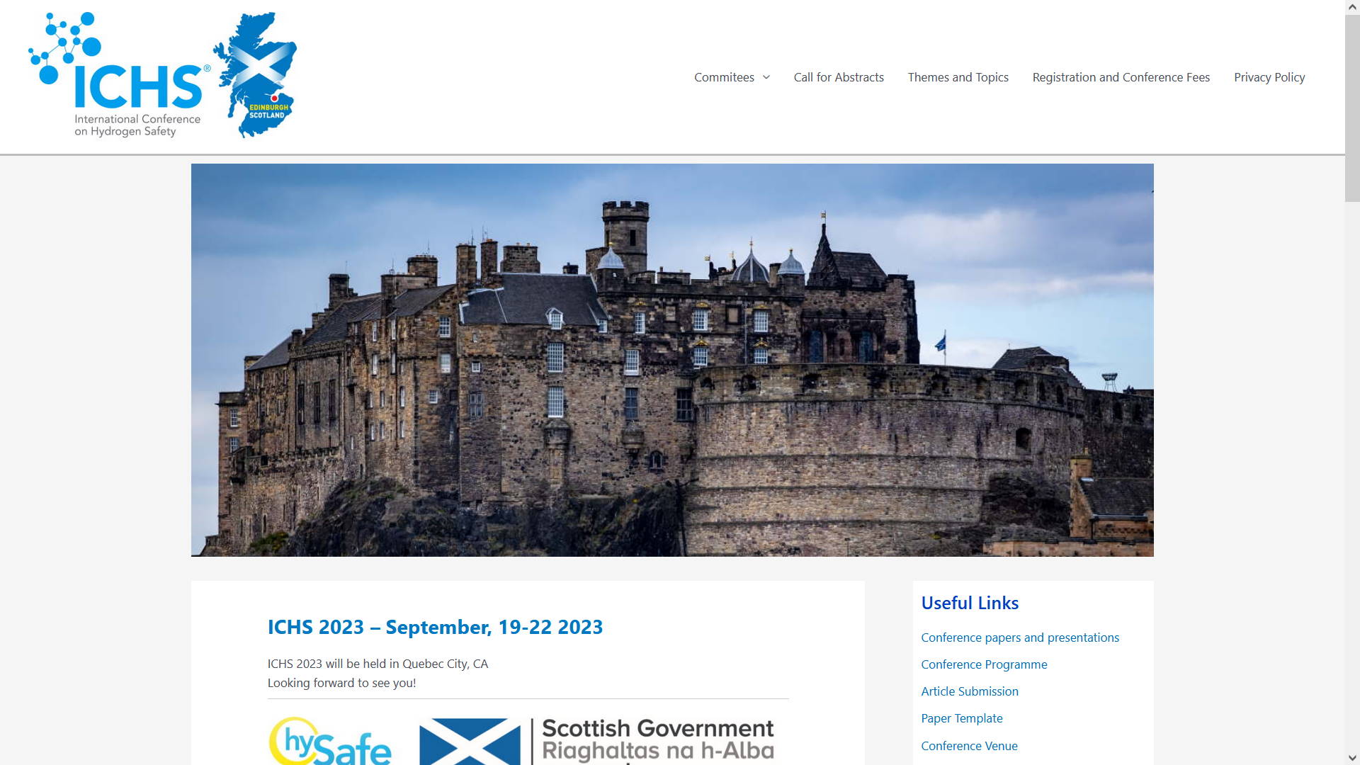 9th International Conference on Hydrogen Safety